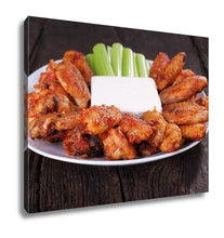 Load image into Gallery viewer, Gallery Wrapped Canvas, Buffalo Chicken Wings
