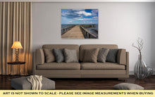 Load image into Gallery viewer, Gallery Wrapped Canvas, Pier In The Chesapeake Bay At Downs Park In Pasadena Maryland