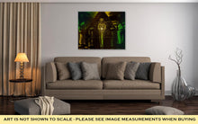 Load image into Gallery viewer, Gallery Wrapped Canvas, Egyptian Temple Haunting Digital Art Fantasy Scene Of Egyptian Pyramid With