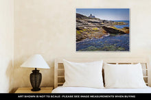 Load image into Gallery viewer, Gallery Wrapped Canvas, Beavertail Lighthouse In Newport