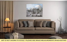 Load image into Gallery viewer, Gallery Wrapped Canvas, Frosty Winter Scene Vertical