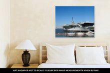 Load image into Gallery viewer, Gallery Wrapped Canvas, Uss Yorktown Aircraft Carrier