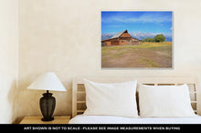 Load image into Gallery viewer, Gallery Wrapped Canvas, Grand Teton Barn