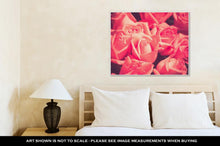 Load image into Gallery viewer, Gallery Wrapped Canvas, Flowers Rose With Filter Effect Retro Vintage Style