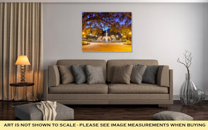 Gallery Wrapped Canvas, Forsyth Park In Savannah Ga
