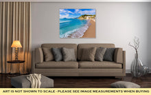 Load image into Gallery viewer, Gallery Wrapped Canvas, Moraira Playa El Portet Beach Turquoise Water In Alicante