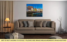 Load image into Gallery viewer, Gallery Wrapped Canvas, Nyhavn Canal In Copenhagen
