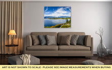 Load image into Gallery viewer, Gallery Wrapped Canvas, Vancouver Skyline Panorama Taken At Prospect Point Stanley Park Showing Lions