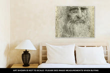 Load image into Gallery viewer, Gallery Wrapped Canvas, Leonardo Da Vinci Selfportrait 1512