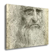 Load image into Gallery viewer, Gallery Wrapped Canvas, Leonardo Da Vinci Selfportrait 1512
