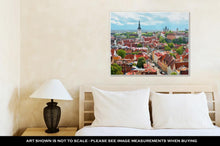 Load image into Gallery viewer, Gallery Wrapped Canvas, Panoramic View On The Old City Of Tallin
