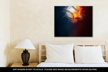 Load image into Gallery viewer, Gallery Wrapped Canvas, Baseball Sports Tournament Modern Poster Template