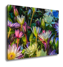 Load image into Gallery viewer, Gallery Wrapped Canvas, Lotus Flower Tropical Waterlily