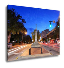 Load image into Gallery viewer, Gallery Wrapped Canvas, Downtown Athens Georgia USA Cityscape