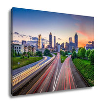 Load image into Gallery viewer, Gallery Wrapped Canvas, Downtown Atlanta Georgia Skyline
