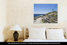 Load image into Gallery viewer, Gallery Wrapped Canvas, The Pemaquid Point Lighthouse