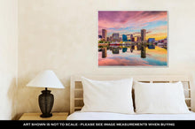 Load image into Gallery viewer, Gallery Wrapped Canvas, Baltimore Maryland Skyline