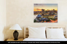Load image into Gallery viewer, Gallery Wrapped Canvas, Baltimore Maryland Skyline