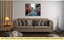 Load image into Gallery viewer, Gallery Wrapped Canvas, Narrow Street In The North End Of Boston Massachusetts