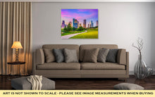 Load image into Gallery viewer, Gallery Wrapped Canvas, Houston Texas USA Downtown City Skyline