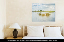 Load image into Gallery viewer, Gallery Wrapped Canvas, The Domestic Buffalo Hides In River Thailand