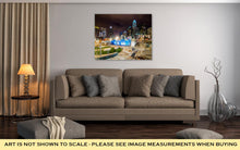 Load image into Gallery viewer, Gallery Wrapped Canvas, December 27 2014 Charlotte Nc USA Charlotte Skyline Near R
