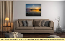 Load image into Gallery viewer, Gallery Wrapped Canvas, Sunset Over Lake Norman From Parham Park In Davidson North Car