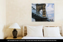 Load image into Gallery viewer, Gallery Wrapped Canvas, John A Roebling Bridge