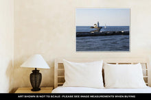 Load image into Gallery viewer, Gallery Wrapped Canvas, Yacht By Cleveland Harbor West Pierhead