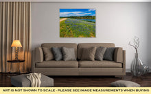 Load image into Gallery viewer, Gallery Wrapped Canvas, View Of Famous Texas Bluebonnet Wildflowers On The Colorado River