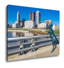 Load image into Gallery viewer, Gallery Wrapped Canvas, Columbus Ohio Skyline