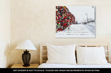 Load image into Gallery viewer, Gallery Wrapped Canvas, Love Tree On Luzhkov Bridge In Moscow