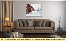 Load image into Gallery viewer, Gallery Wrapped Canvas, Love Tree On Luzhkov Bridge In Moscow