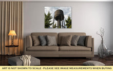 Load image into Gallery viewer, Gallery Wrapped Canvas, Old Railroad Water Tower