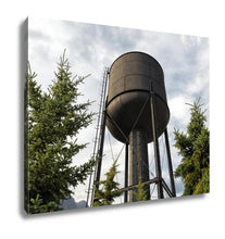 Load image into Gallery viewer, Gallery Wrapped Canvas, Old Railroad Water Tower
