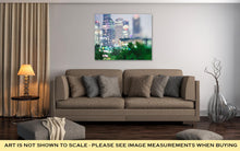 Load image into Gallery viewer, Gallery Wrapped Canvas, City Of Houston Texas Downtown Skyline With Tilt Lens