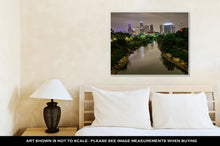 Load image into Gallery viewer, Gallery Wrapped Canvas, Houston Texas Skyline And Downtown