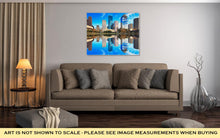 Load image into Gallery viewer, Gallery Wrapped Canvas, Houston Texas Skyline With Modern Skyscrapers And Blue Sky View