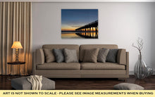 Load image into Gallery viewer, Gallery Wrapped Canvas, Jacksonville Beach Fishing Pier In The Early Morning