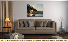 Load image into Gallery viewer, Gallery Wrapped Canvas, Ocean Pier In The Morning At Jacksonville Beach Fl