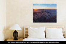 Load image into Gallery viewer, Gallery Wrapped Canvas, Sunset At South Rim Grand Canyon With Colorado River Grand Canyon National Park
