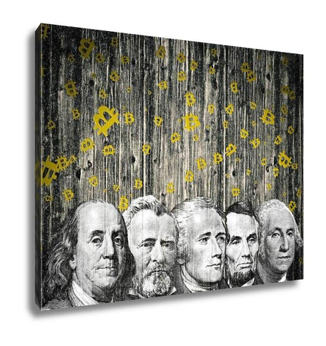 Gallery Wrapped Canvas, A Christmas Currency S