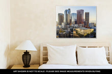 Load image into Gallery viewer, Gallery Wrapped Canvas, Downtown Skyline Los Angeles California USA