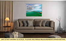 Load image into Gallery viewer, Gallery Wrapped Canvas, Florida Keys Bridge Beautiful Sunset Aerial View