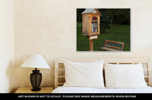 Load image into Gallery viewer, Gallery Wrapped Canvas, Sidewalk Library In Residential Neighborhood