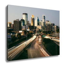 Load image into Gallery viewer, Gallery Wrapped Canvas, Minneapolis Skyline View For Downtown