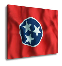 Load image into Gallery viewer, Gallery Wrapped Canvas, Tennessee State Flag