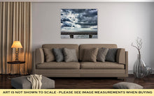 Load image into Gallery viewer, Gallery Wrapped Canvas, Driving Across Lake Pontchartrain Causeway Near New Orleans