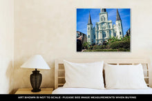 Load image into Gallery viewer, Gallery Wrapped Canvas, White Basillica In New Orleans In Jackson Square
