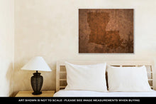 Load image into Gallery viewer, Gallery Wrapped Canvas, Louisiana State Map On A Old Vintage Crack Paper